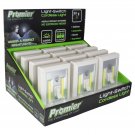 Lot of 12 Promier LIGHT-SWITCH Battery Operated Cordless Light Using Super Br...