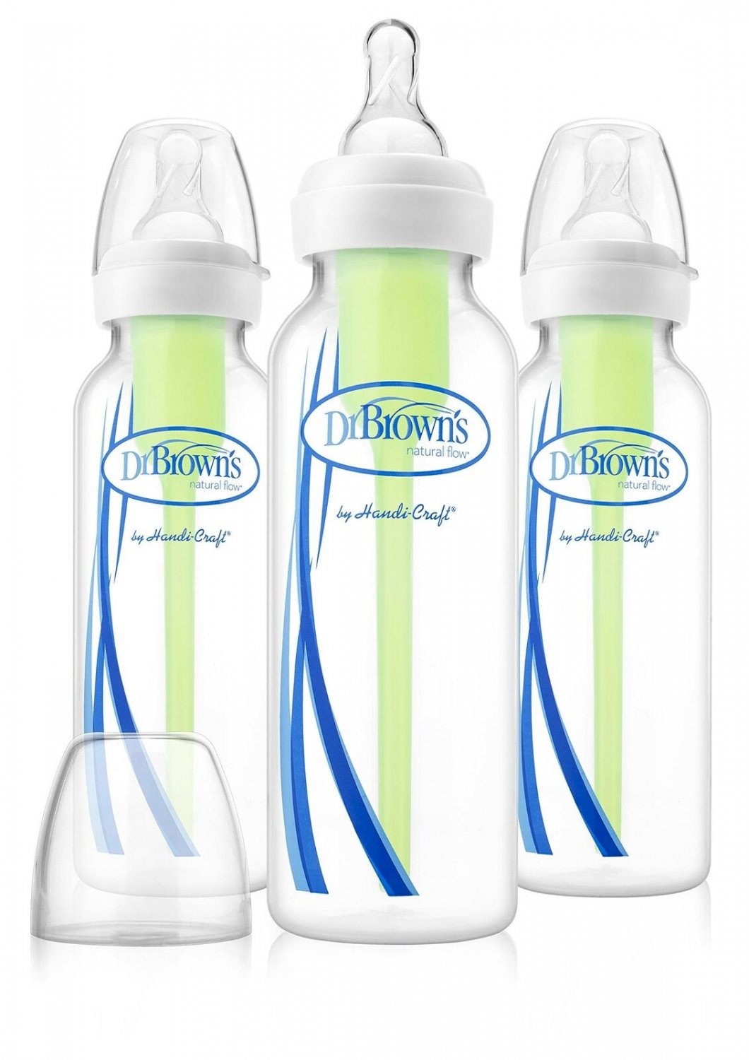 Dr. Brown's Options Narrow, 3 Pack, Clear, 8 Ounce