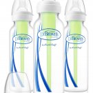 Dr. Brown's Options Narrow, 3 Pack, Clear, 8 Ounce
