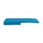 Egg Crate Sculpted Foam Seat Cushion with Full Back, Blue With Back