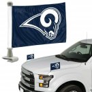 ProMark NFL Los Angeles Rams Flag Set 2Piece Ambassador Stylelos Angeles Rams...