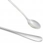 4 pcs 9 Inch Long Handle Iced Tea Spoon, Coffee Spoon, Ice Cream Spoon, Stain...