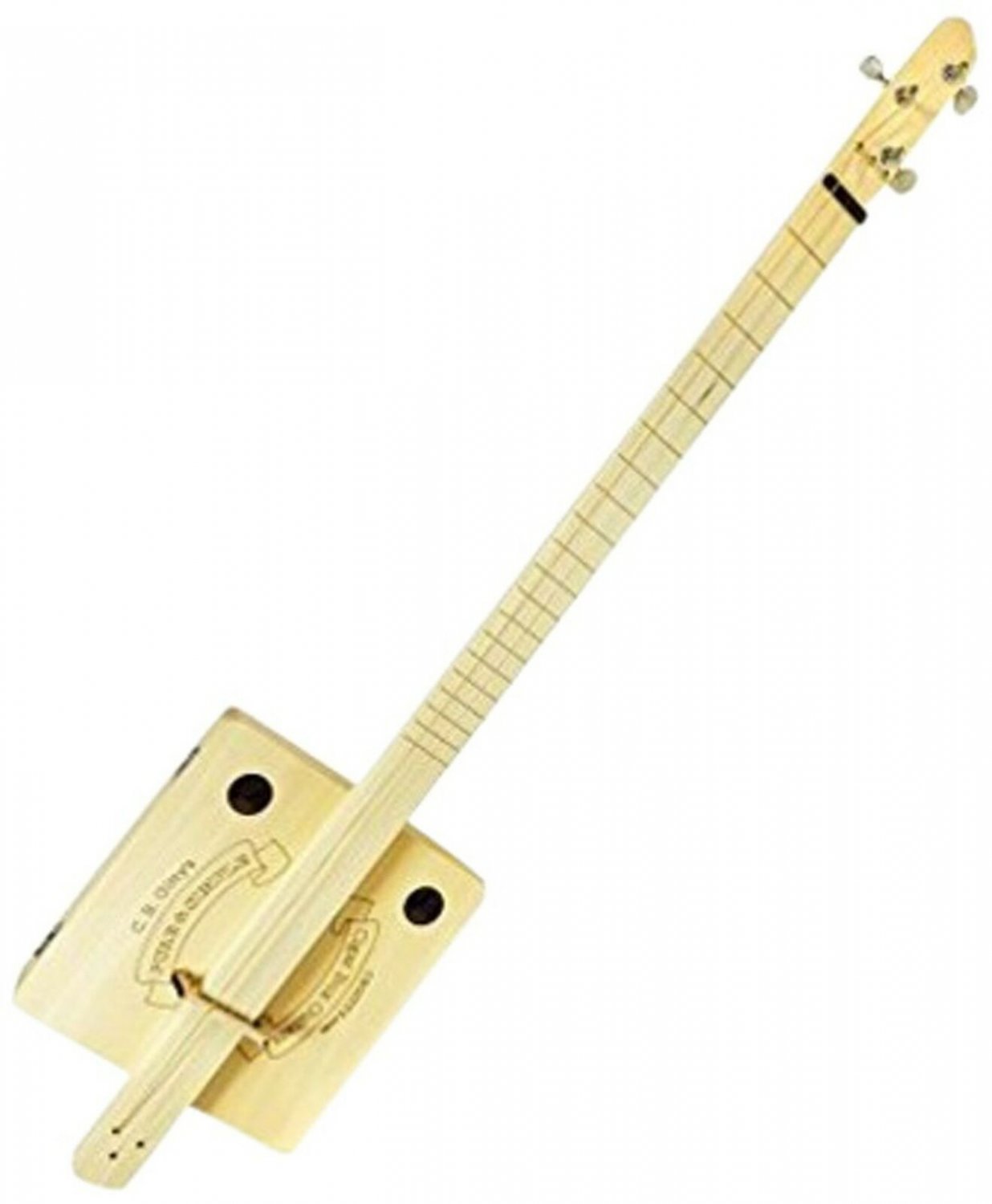 Complete"Pure & Simple" Cigar Box Guitar Kit - the Easiest CBG Kit to Build, ...