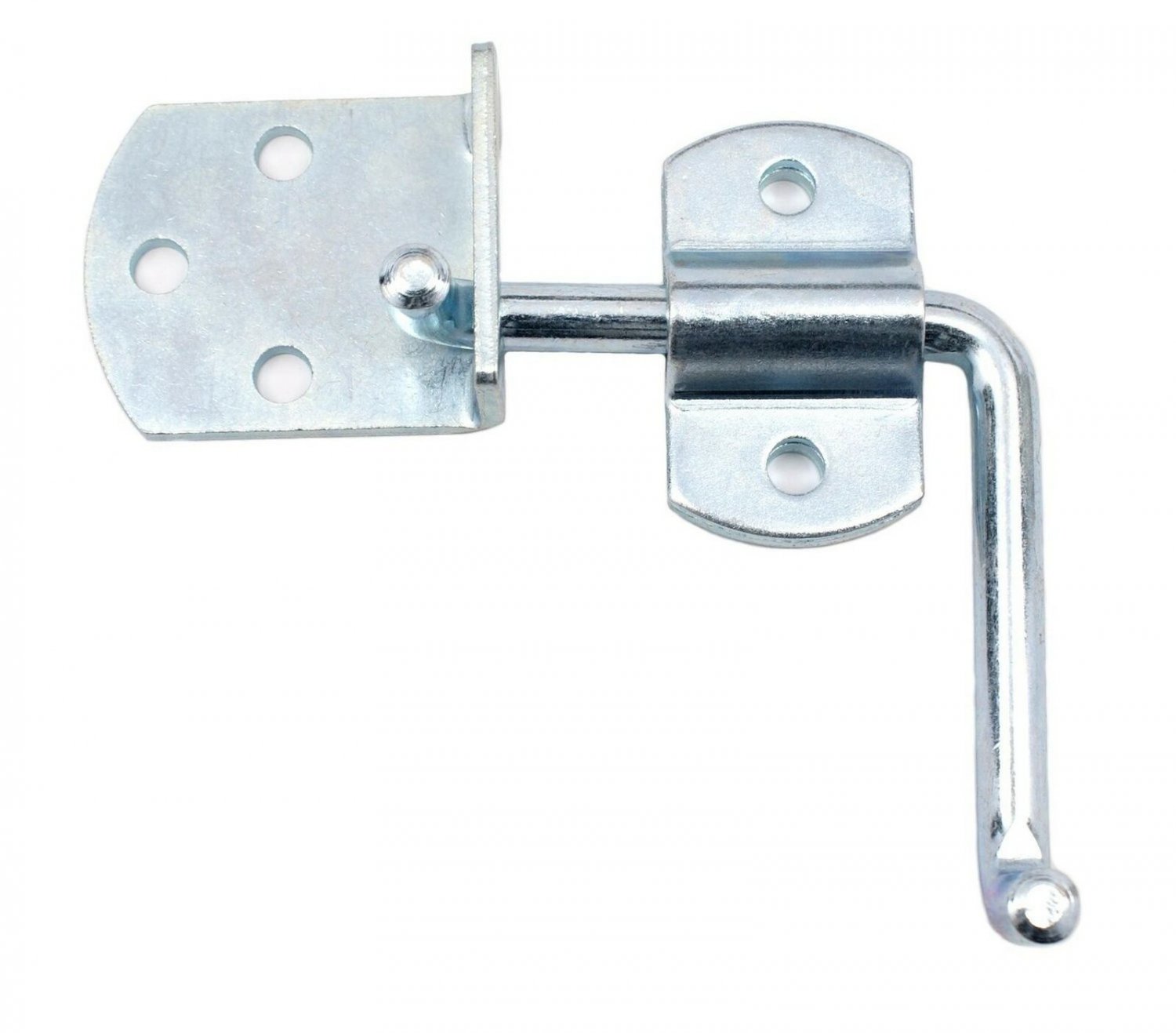 Pkg of (2) Side Gate Latch Sets for Stake Body Gates - Clear Zinc