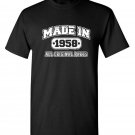61st Birthday Gag Gift Made in Sarcastic Funny T Shirt X-Large Black