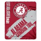 The Northwest Company NCAA Throw Blanket Alabama Crimson Tide