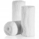 6-Pack Sterile Gauze Medical Bandage Wrap Rolls - 100% Cushioned Cotton - Lat...