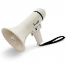 Champion Sports Megaphone - Multiple Power Ranges and Features 4 Watts (White)