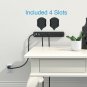 SMART ON 6 Outlets Surge Protector Power Strip(2 Pack)- 6 ft Long Power Cord ...