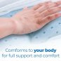 Comfort & Relax Ventilated Memory Foam Bed Pillow with AirCell Technology, St...