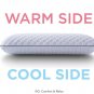 Comfort & Relax Ventilated Memory Foam Bed Pillow with AirCell Technology, St...