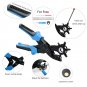 BONROB Leather Hole Punch Hole Punch Tool Belt hole Punch Pliers with measuri...
