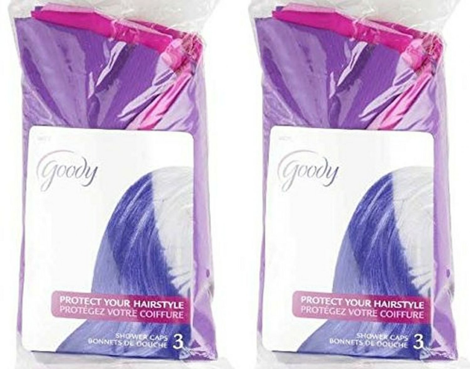Goody Shower Cap [6 Count]) 2-Pack