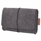 ProCase Felt Storage Case Bag Accessories Organizer for MacBook Laptop Mouse ...