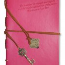 Divinity Boutique Journal with Pink Key Charm, Proverbs 31 (22876)