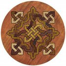 Thirstystone Stoneware Celtic Knot Coaster, Multicolor