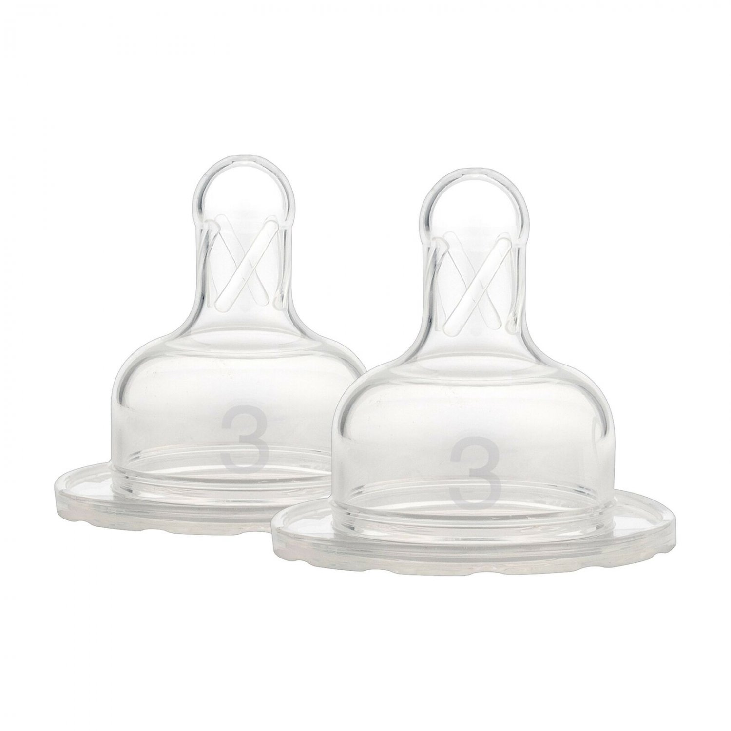 Dr. Brown's Original Wide-Neck Nipple, Level 3 (6m+), 2-Pack Level 3 (6m+)