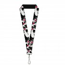 Buckle Down Lanyard-1.0-Sylvester The Cat Poses Stacked Black One Size