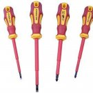 MLTOOLS Insulated Screwdriver Set with Magnetic Tips (6 Pc. Tool Kit) Phillip...