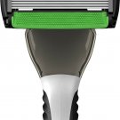 PREMIUM RAZORS (24pk + Handle) 6-Blade Shave Kit by SWIPE 24-Pack (with handle)