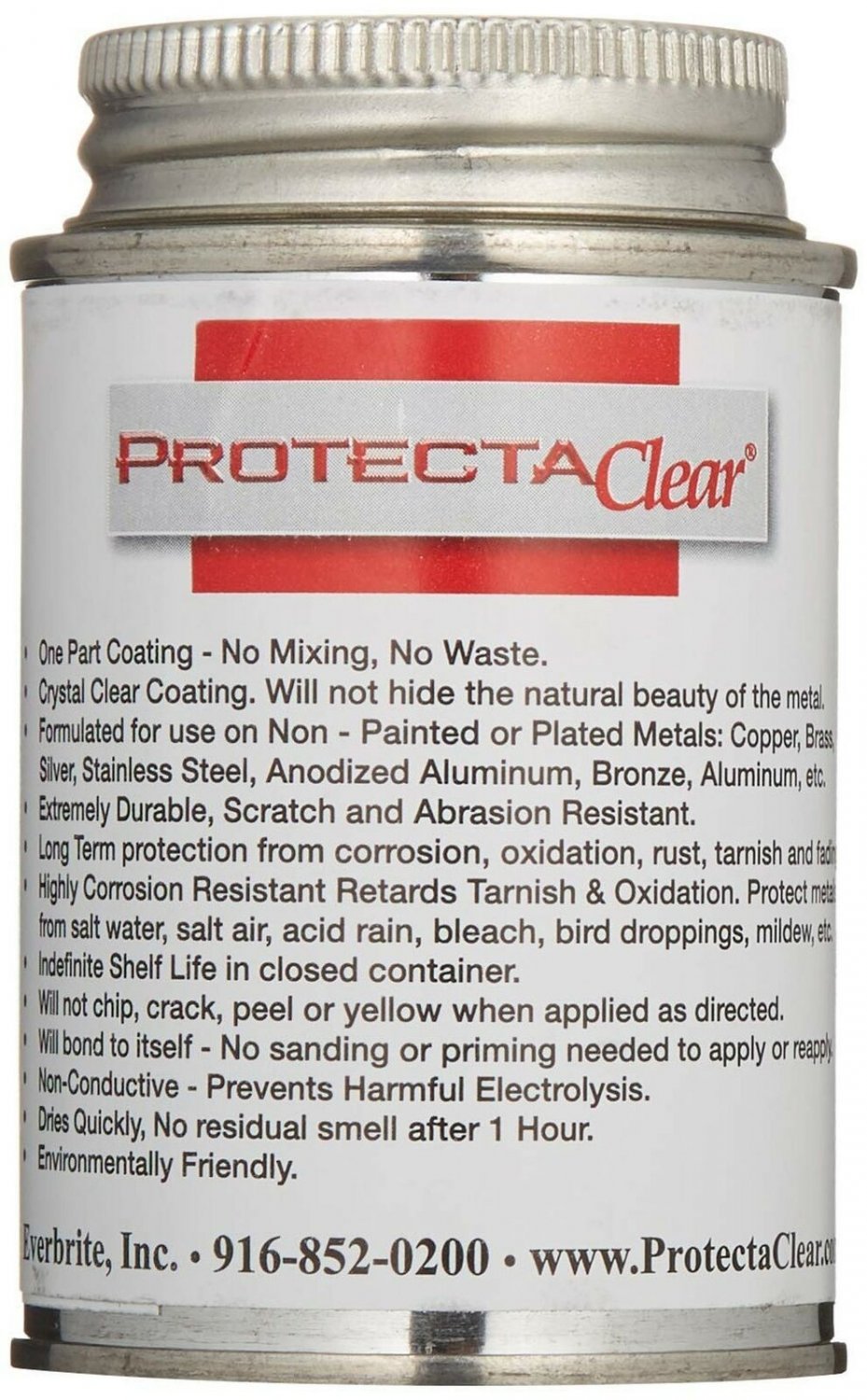 ProtectaClear 4 Oz. Clear, Protective Coating for Polished Metals, Stainless ...