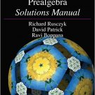 Prealgebra Solutions Manual