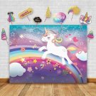 Magical Unicorn Theme Photography Backdrop and Studio Props DIY Kit. Great as...