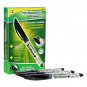 TICONDEROGA RediSharp Plus Low Odor Permanent Markers, Fine Tip, Black, 12-Pa...