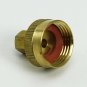 Ice Maker Water Valve Inlet Adapter - 1/4" Comp X 3/4" Fip
