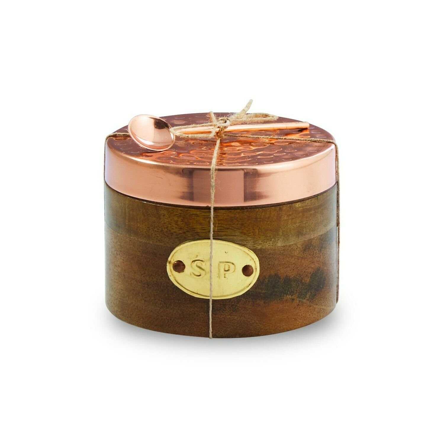 Mud Pie 4505014 Salt and Pepper Set, Copper