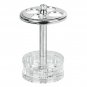 iDesign Alston Plastic Toothbrush Holder Stand for Bathroom, Vanity Counterto...