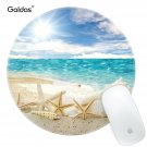 Mouse Pad Galdas Sunshine Beach Seascape and Starfish Mousepad Custom Design ...