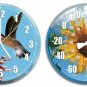 HydroTools by Swimline Poolside Wall Clock and Thermometer Combo Set