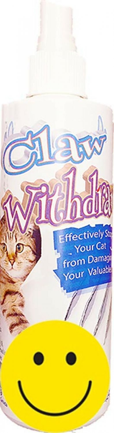 Pet MasterMind Claw Withdraw Stop Cat Scratching Training Spray - Natural Sol...