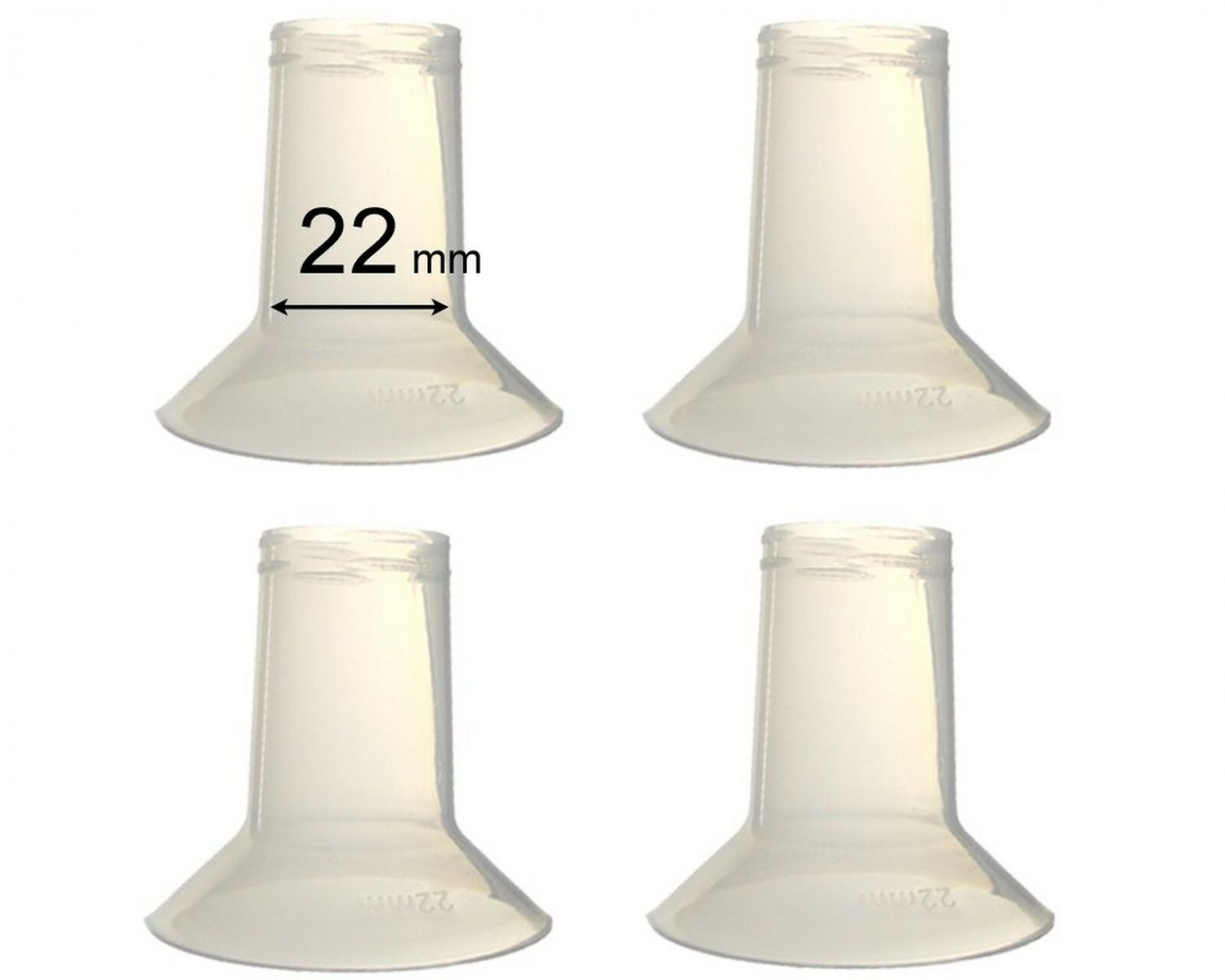 Maymom Breast Pump Reducing Flanges for Ameda Purely Yours Breast Pump, BPA F...