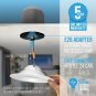 Parmida (12 Pack) 5/6 inch Dimmable LED Recessed Retrofit Downlight, 15W (120...