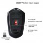 Illuminating wireless mouse powered by rechargeable Li-polymer battery, with ...
