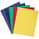 Blue Summit Supplies 50 Two Pocket Folders with Prongs, Designed for Office a...