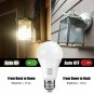 Sensor Lights Bulb Dusk to Dawn LED Light Bulbs Smart Lighting Lamp 7W E26/E2...