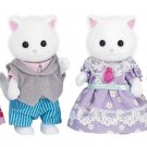 Calico Critters Persian Cat Family