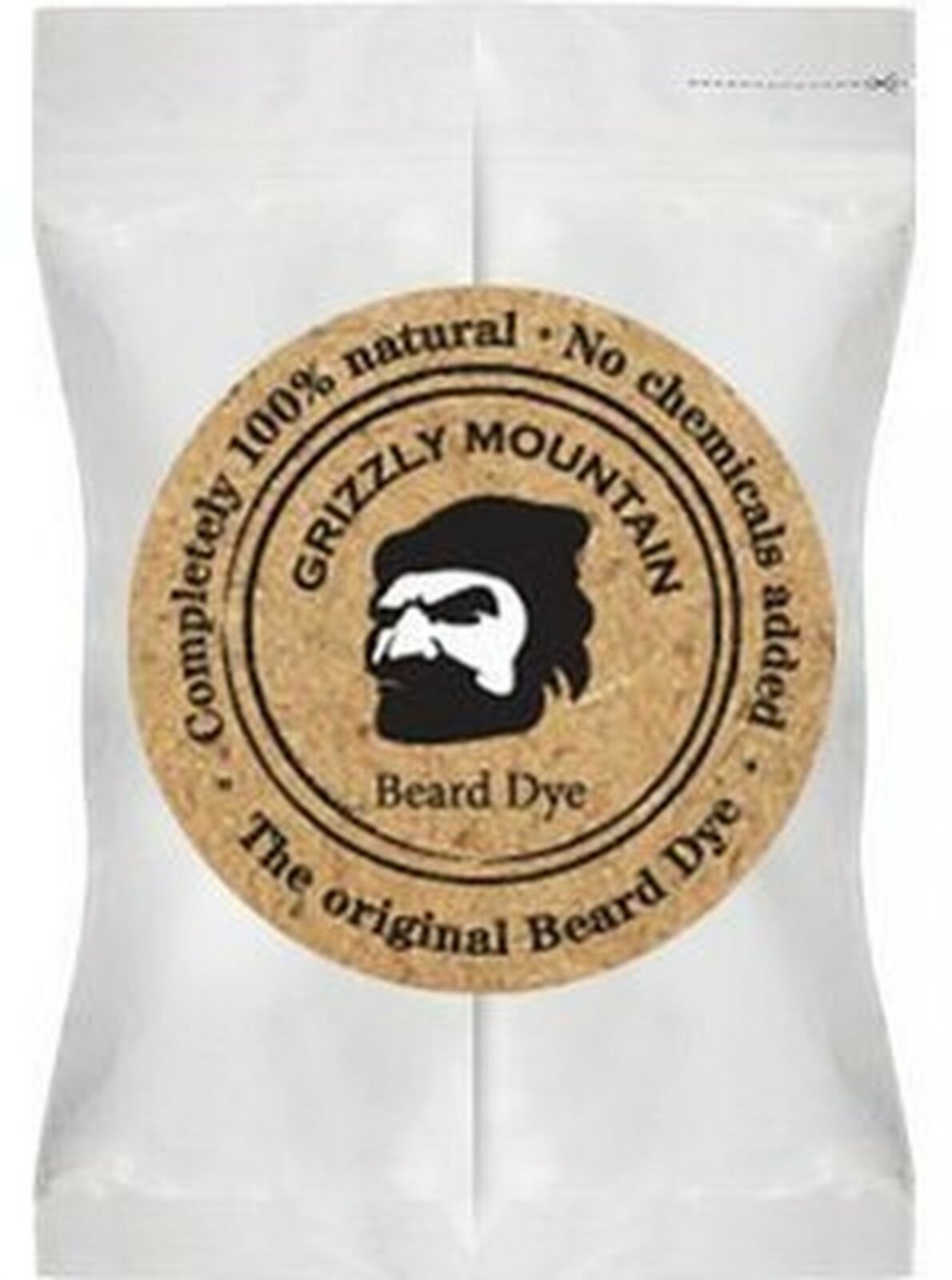 Grizzly Mountain Beard Dye - Organic & Natural Dark Brown Beard Dye