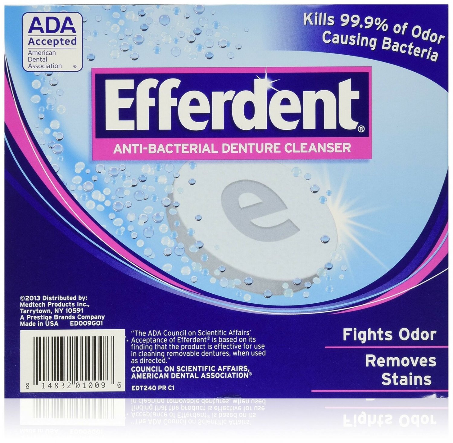 Efferdent Denture Cleanser - 240 tablets