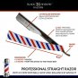 Barber Straight Razor Kit - Durable Barber Straight Edge Razor Kit with 20 Pr...