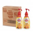 Nestle Coffee-mate Coffee Creamer, Hazelnut, 1.5L liquid pump bottle, Pack of 2