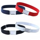 4PCS Kids Boys Adjustable Magnetic Belt - Elastic Belt with Easy Magnetic Buc...