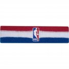 Official NBA On-Court Logoman Headband - Red/White/Blue