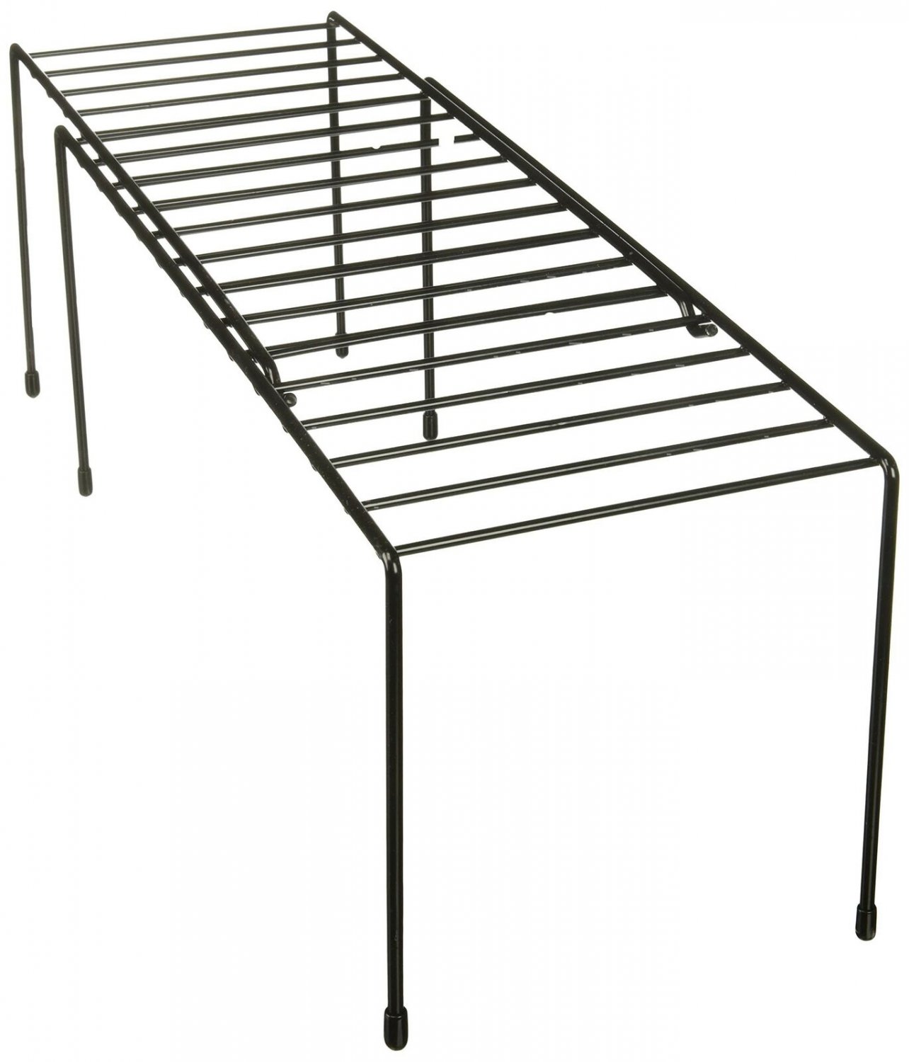 Honey-Can-Do KCH-04370 Adjustable Coated Steel Wire Shelf, 5.9 by 14.8-26 by ...
