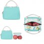 BLUBOON Canvas School Backpack Set 3 Pieces Lightweight Teen Girls Bookbags I...