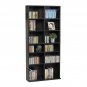 Atlantic Oskar Adjustable Media Cabinet - Holds 464 CDs, 228 DVDs or 276 Blu-...