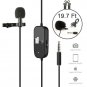 Lavalier Lapel Microphone 236" Professional Grade Clip On Omnidirectional Pic...